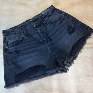 Wild Fable Women’s Black High-Rise Shorts EasyRigid Size 12